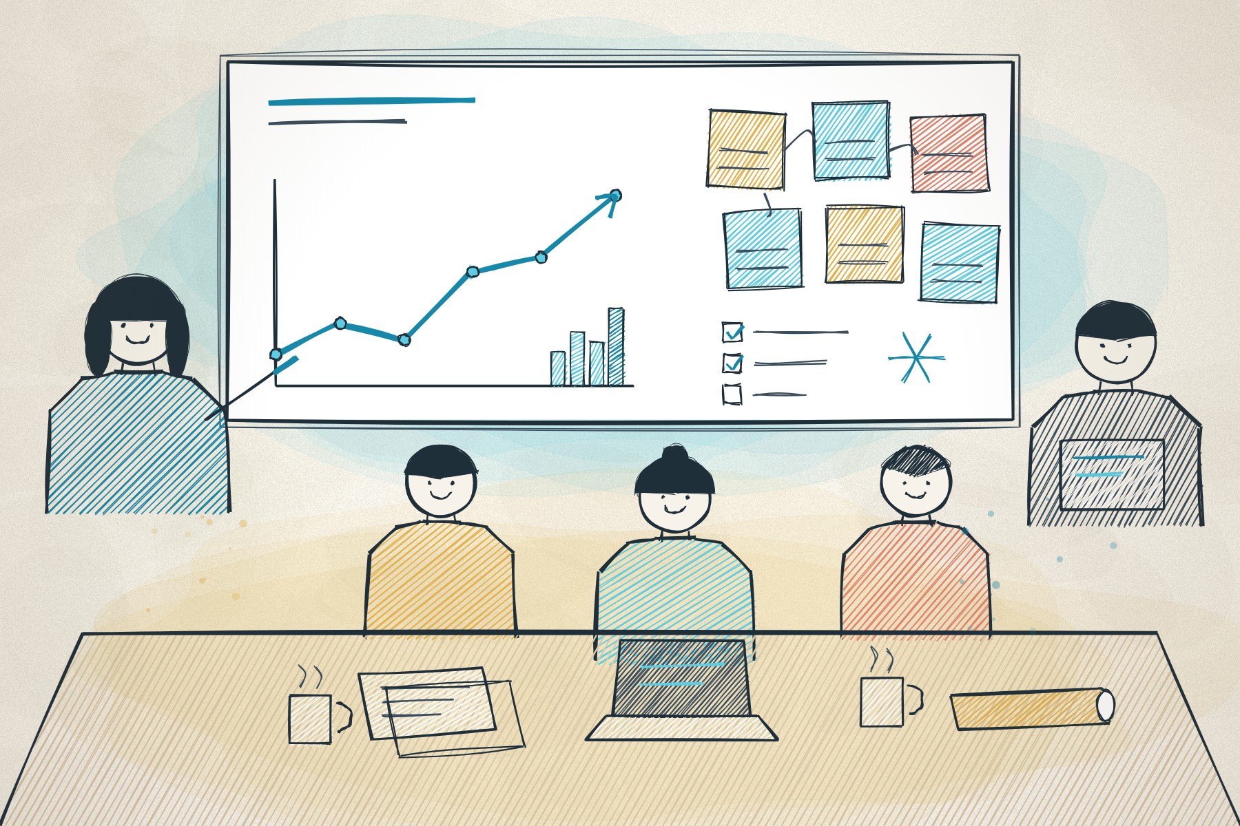 Strategy consulting team